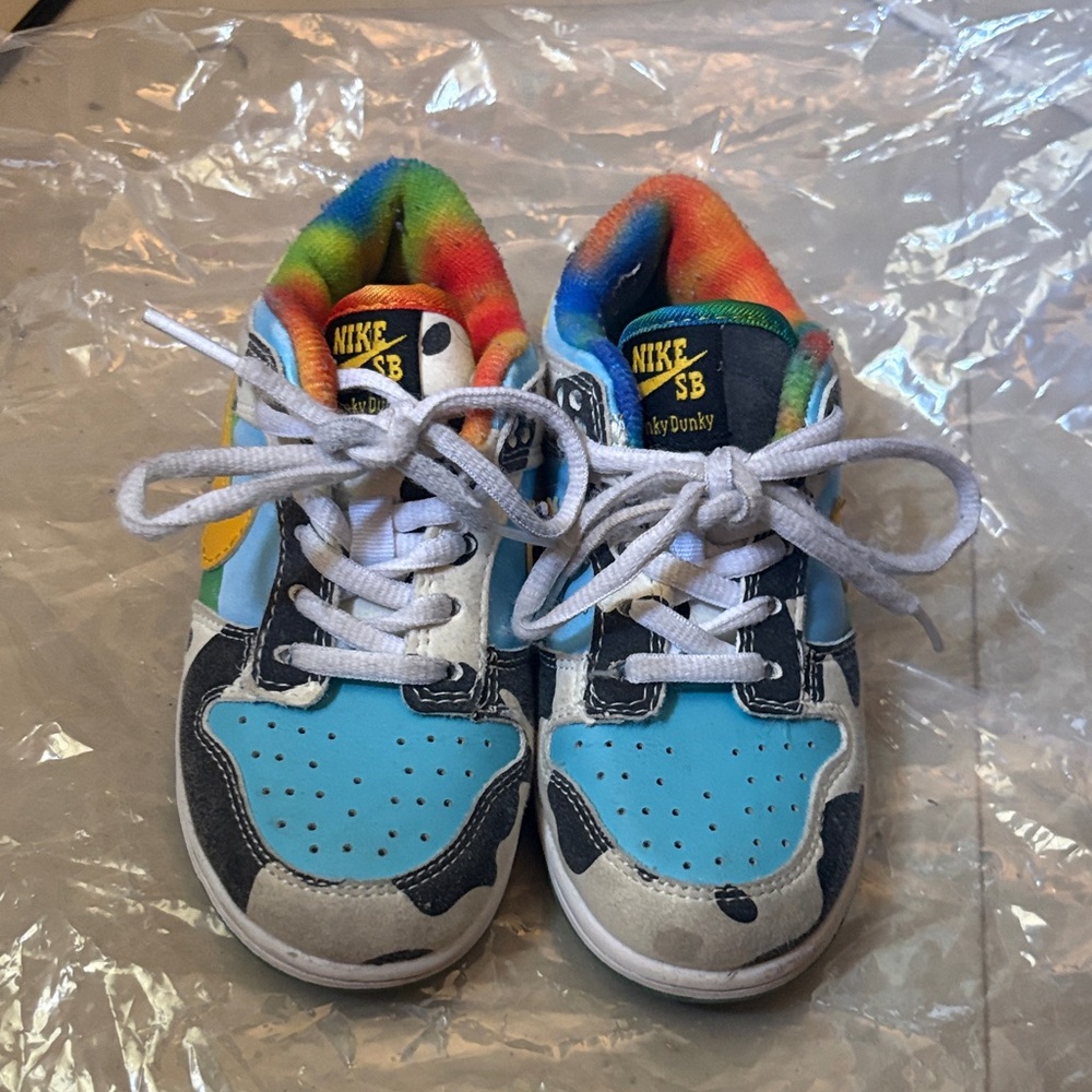 Nike Kids Blue and Multicolor Sneakers